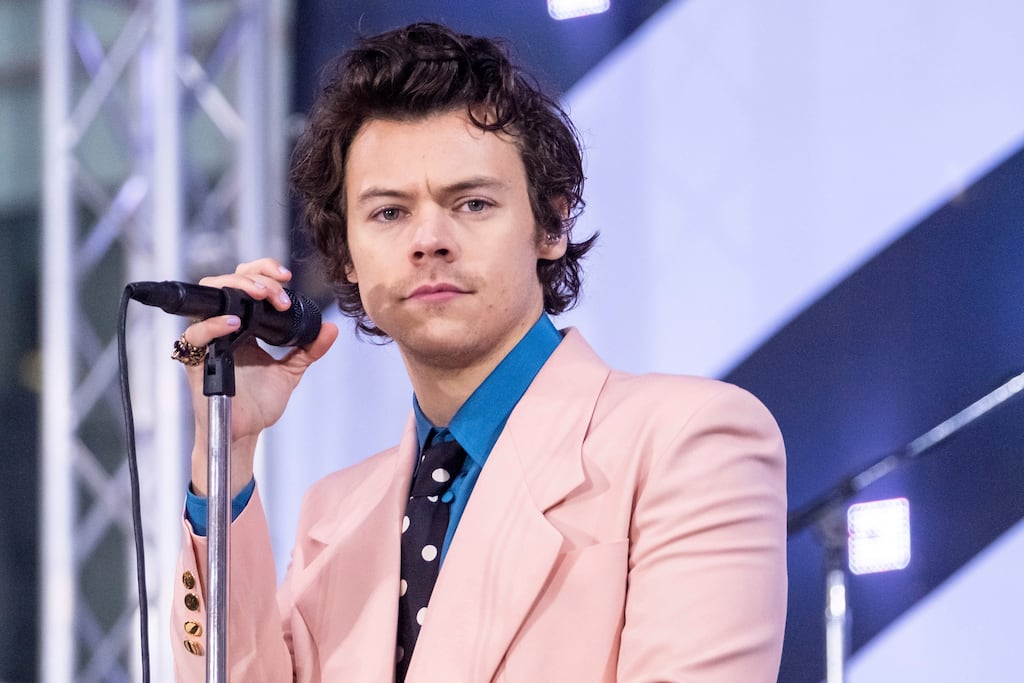 Harry Styles: Singer is everywhere in film discourse. It is, apparently, not enough to sell a billion records and command the fantasies of a billion adoring music fans. Photograph: Charles Sykes/Invision/AP