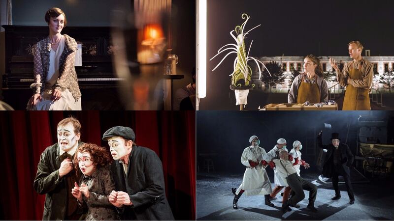 Best lighting nominees The Great Gatsby (nominee is Ciaran Bagnall), Far Away (Aedín Cosgrove and Paul Keogan), Dublin by Lamplight (Matt Frey), and Woyzeck in Winter (Ben Ormerod)