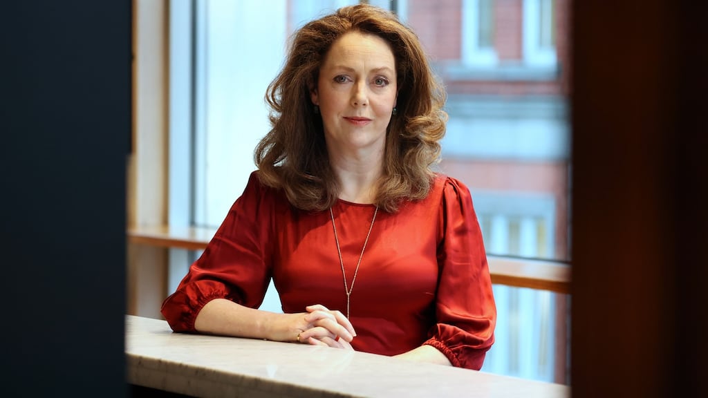 Derbhle Crotty at the Abbey Theatre, Dublin: ‘I love a light comedy but they don’t come around that often or I’m not first on the list.’ Photograph: Nick Bradshaw/The Irish Times