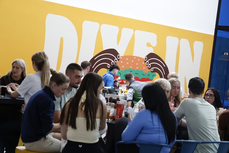 Dining at The Mezz, T2. Photograph: Nick Bradshaw