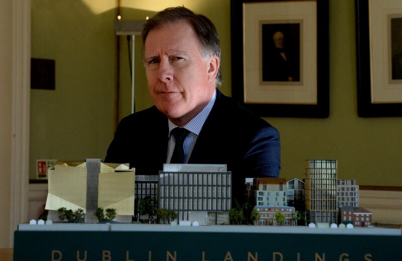 David Browne pictured at the Royal Institute of Architects of Ireland.
Photograph: Cyril Byrne