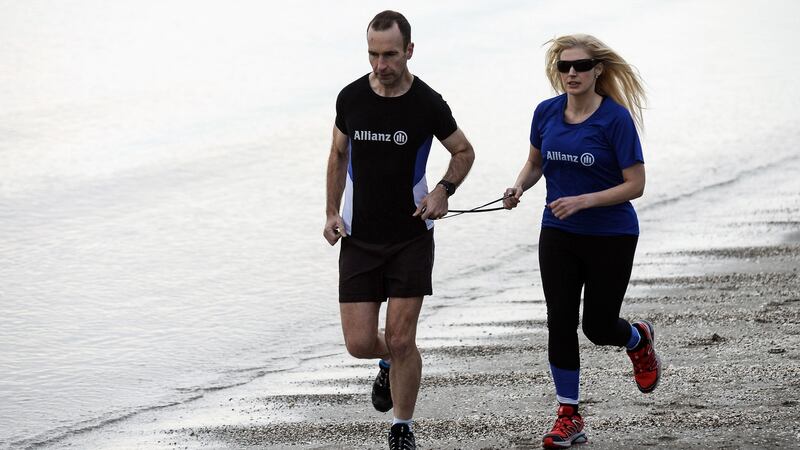 Sinead Kane, who recently completed seven marathons in seven days despite being legally blind, believes the culture of sport needs to change at a much deeper level if true equality is to be realised. Photograph: Sam Barnes/Sportsfile