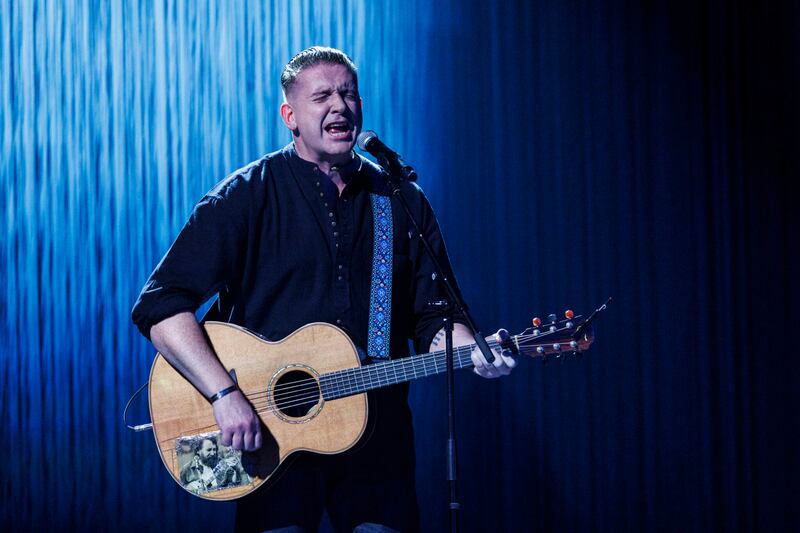 Among those who contributed to this cultural event, which took place at the RDS in Dublin on October 7th, were Dermot Kennedy, Damien Dempsey and Diarmaid Ferriter. Photograph: Andres Poveda