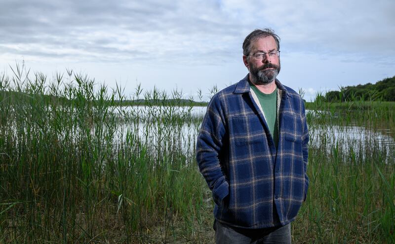 Naturalist Michael Kingdon lives on the shores of Lough Carra and has witnessed the changing ecosystem of one of Europe's premier SAC marl lakes. Photograph: Michael McLaughlin
