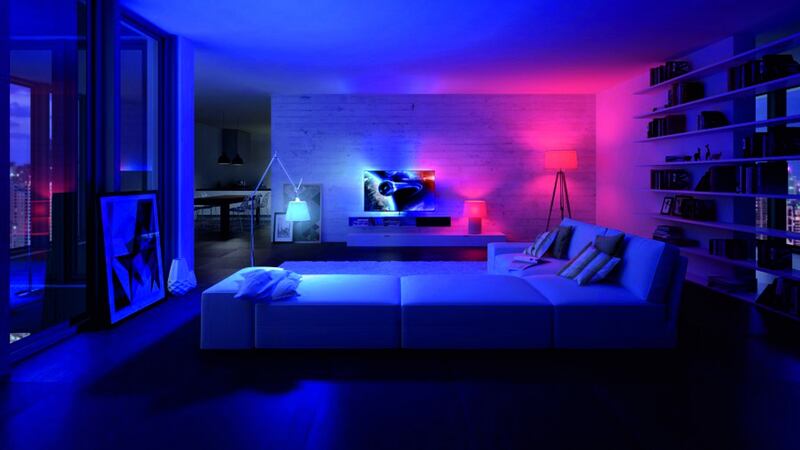 Philips Hue bulbs go one further by offering a simple way to change the ambiance in a room