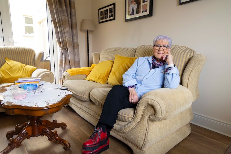 Anna Thompson in her new home in Waterford city. Photograph: Patrick Browne