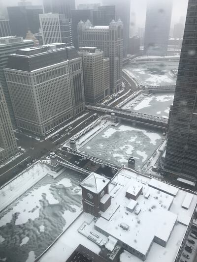 Louise Barry,<EN>Chicago: ‘It’s eerily quiet.’