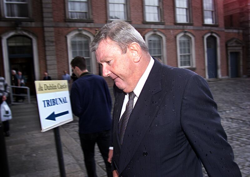 Ben Dunne entering the Moriarty tribunal in Dublin Castle. Photograph: Marc O'Sullivan/Collins Dublin
