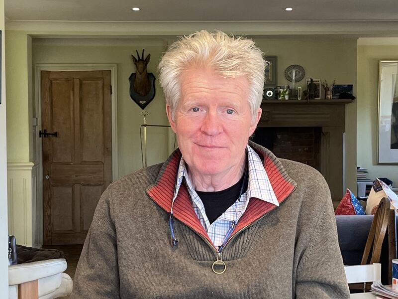 James Bagge at his home in Norfolk. Photograph: Mark Paul