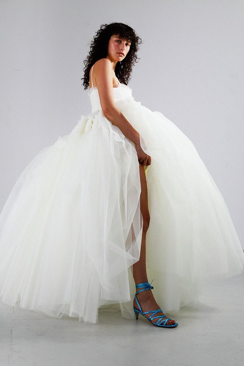 The Simona bridal dress from Molly Goddard.