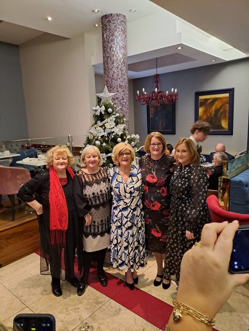 Edward Ennis’s sisters (left to right): Nora, Marian, Vivienne, Bernadette and Evelyn.