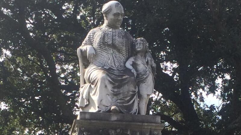 The statue in New Orleans of Margaret Haughery, from Co Leitrim, one of the most remarkable Irishwomen of the 19th century. Photograph: Simon Carswell