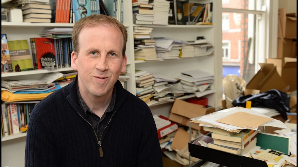 Declan Meade: “As soon as I’d read Night of the Silver Fox, I thought that there could potentially be a collection. The story is very stark and bleak, but it’s told with great compassion and understanding. It was thrilling to read.” Photograph: Brenda Fitzsimons