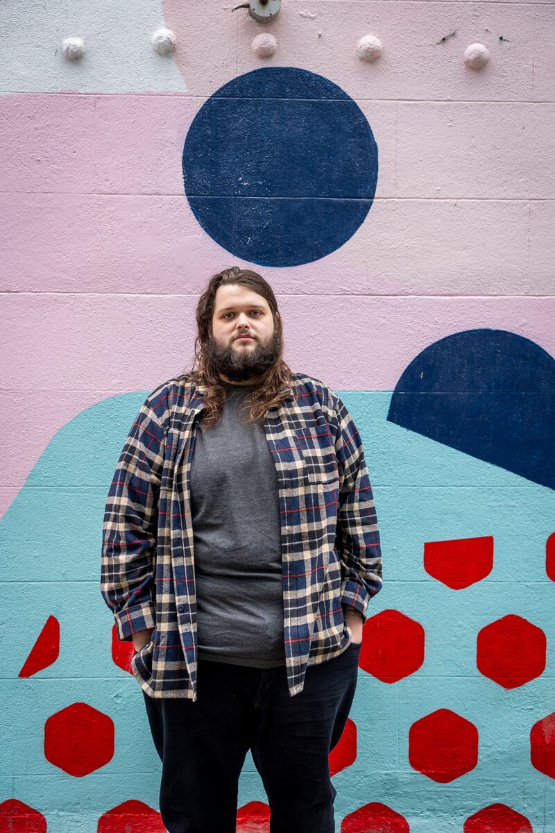 Garron Noone's getting used to being recognised. Photograph: Tom Honan for The Irish Times.