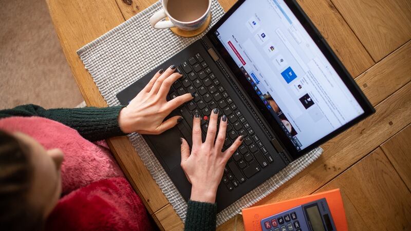 The time lag between legislation on the right to request remote working and the return to offices already under way could lead to a new gender divide, Ictu warned. Photograph: Joe Giddens/PA Wire