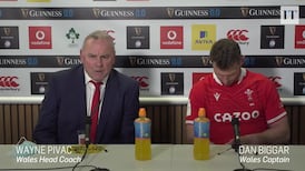 Wales were unable to match Ireland's physicality, says Pivac