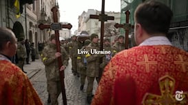 After days of uncertainty, a Ukrainian soldier is laid to rest