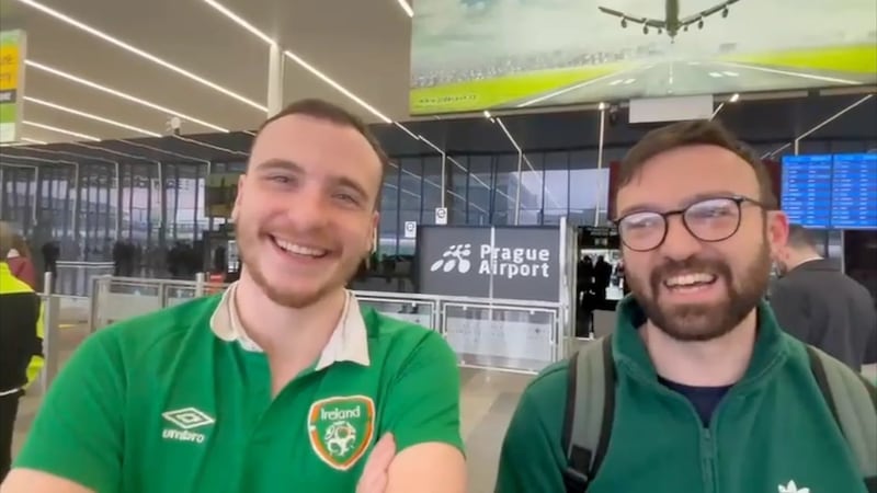 'The pass was booked in early for this one': Ireland fans descend on Prague