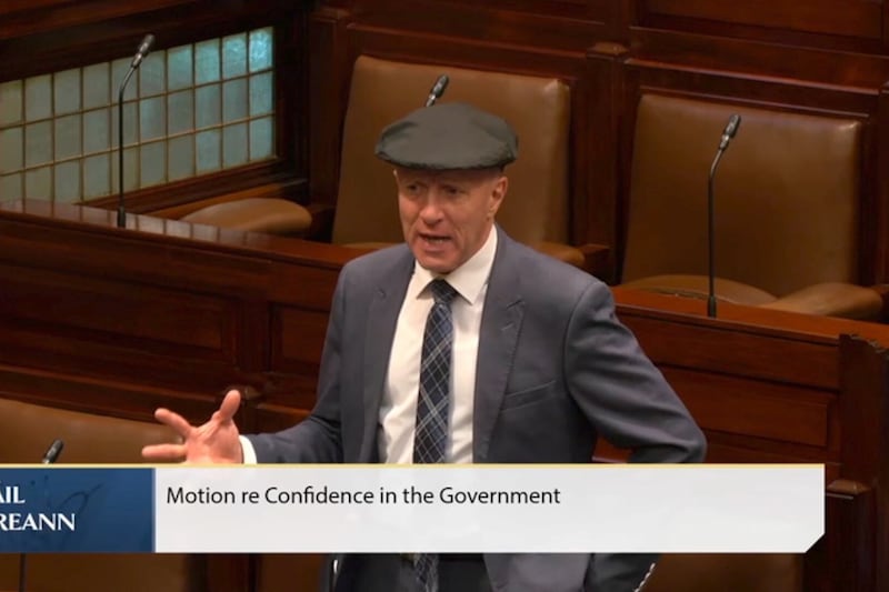 Michael Healy-Rae announces resignation in the Dáil