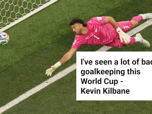 I've seen a lot of bad goalkeeping this World Cup - Kevin Kilbane