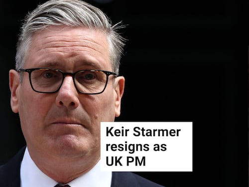 Keir Starmer resigns: Mark Paul at 10 Downing Street
