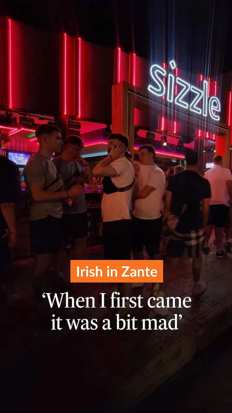Irish Leaving Certs in Zante: 'When I first came it was a bit mad'