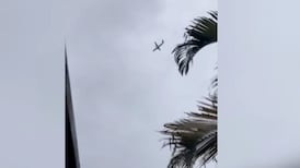 Eyewitness footage shows Brazilian plane spiralling before crash