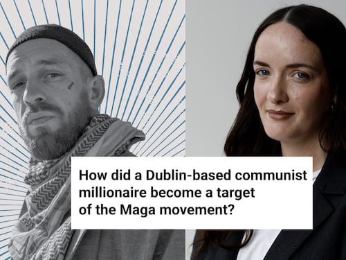 How did a Dublin-based communist millionaire become a target of the Maga movement?