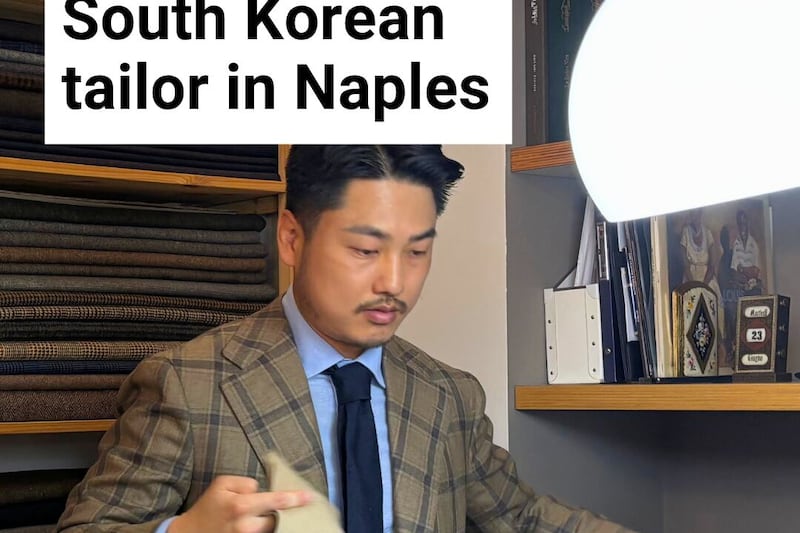 SOCIAL: Elegance and craft from a South Korean tailor, with that touch of Italian style