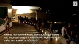 'Our holiday is ruined': Anger on Mykonos after music ban, night curfew due to Covid