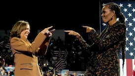 'Convicted felon, slumlord, predator': Michelle Obama hits out at Trump