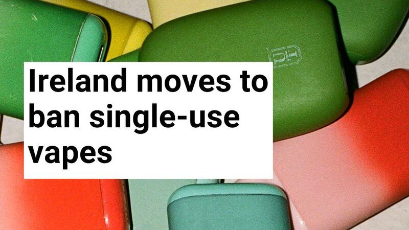 Ireland moves to ban single-use vapes