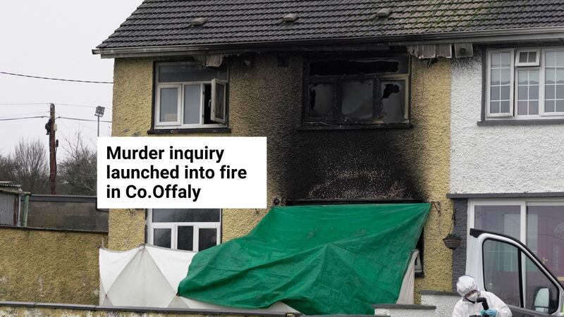 Murder inquiry launched by gardaí investigating Co Offaly fire