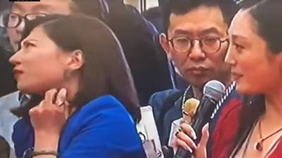 China’s internet lights up after reporter rolls eyes at fawning question