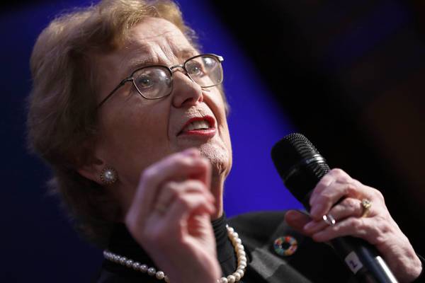 Mary Robinson says climate crisis should have topped election agenda