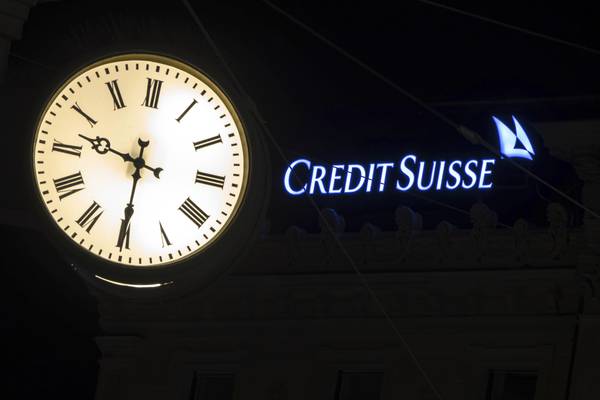 Time runs out for Credit Suisse; Irish gin for Ukraine; and Applegreen in US court