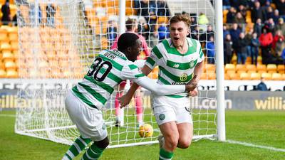 Weah on target as Celtic win second leg of St Johnstone trilogy