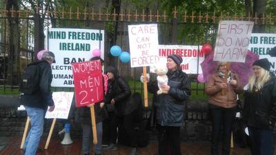 ECT ‘should be abolished’, protesters tell rally in Cork