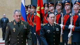 China’s defence minister says Russia visit ‘a signal’ to US