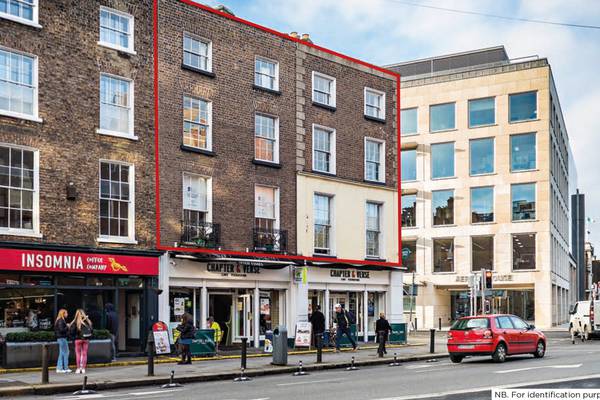Dublin 2 office investment at €1.25m offers 7.1% yield