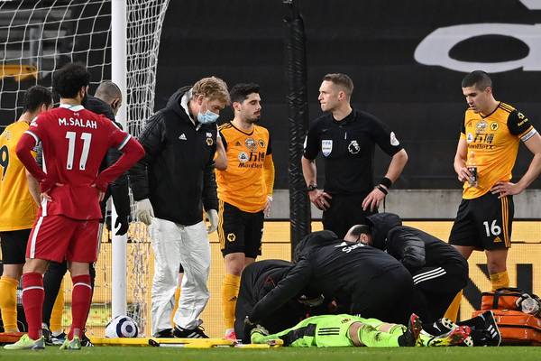 Rui Patrício injury overshadows Diogo Jota’s Liverpool winner at Wolves