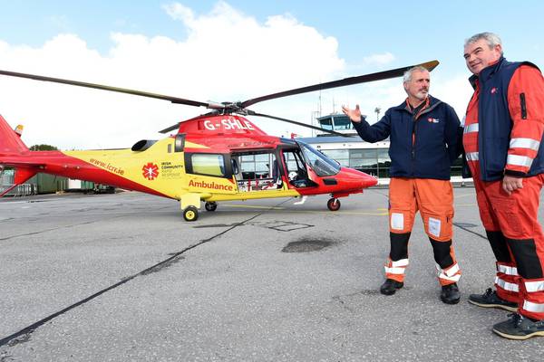 First community air ambulance in Ireland touches down