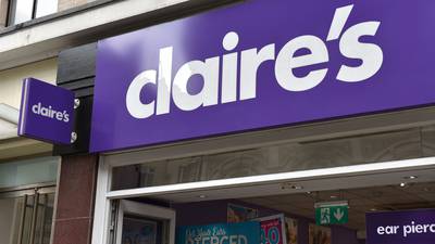 Claire’s considers raft of UK shop closures as high street declines