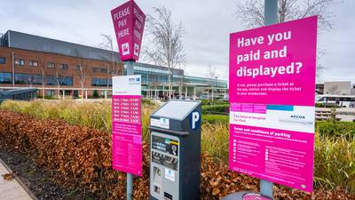 Irish hospital parking fees much dearer than in UK