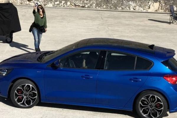 Ford’s new Focus caught in the open