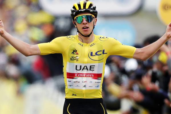 Martin fifth on final mountain stage of Tour de France as Pogacar wins again