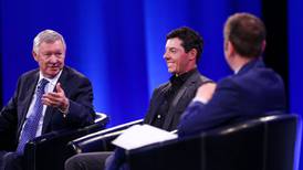 Rory McIlroy and Alex Ferguson talk the talk at Dublin Convention Centre
