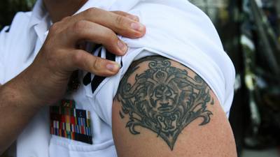 Got ink? US Navy is relaxing its rules on tattoos
