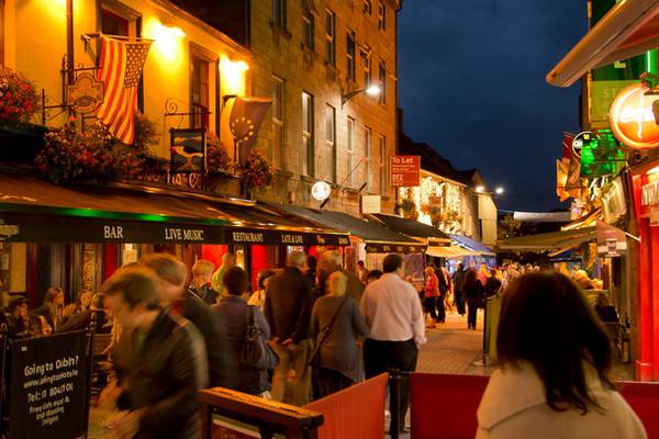 Galway Races after dark: no city for old men and women