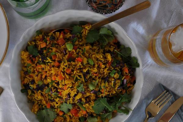The perfect last-minute dinner from a bag of frozen veg